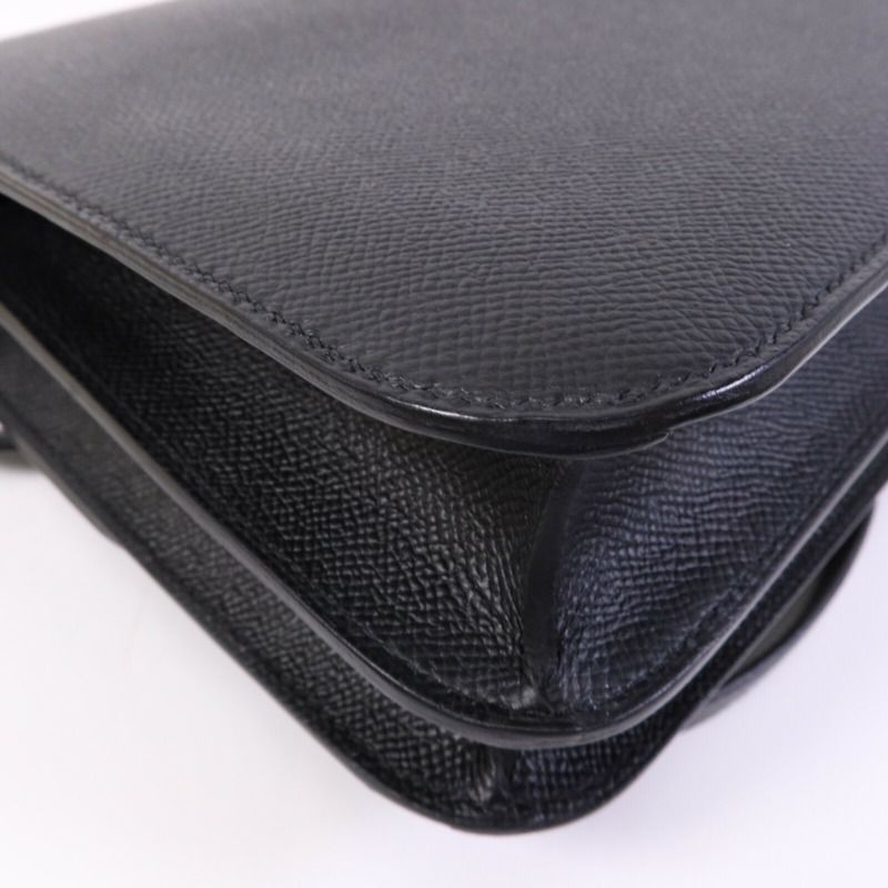 HERMES Epsom皮革Constance 24金扣手挽肩背兩用袋-13