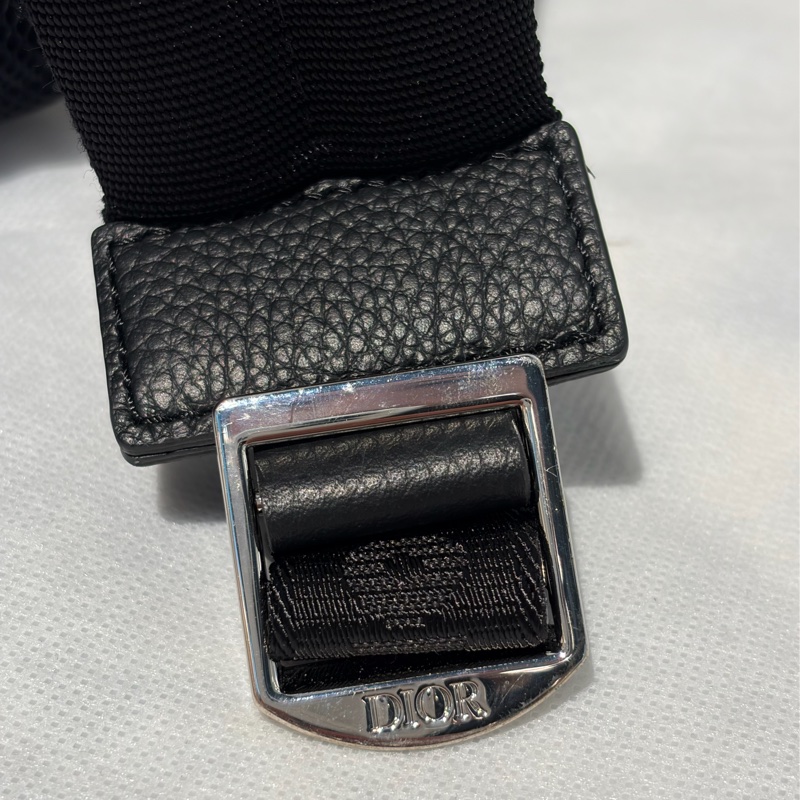 Dior緹花布後背包-3