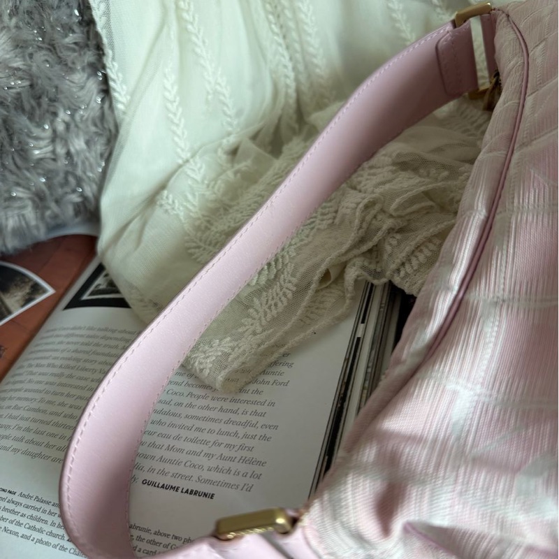 香奈兒 粉紅色CHANEL經典 New Travel Line新旅行系列 腋下包 手袋側孭背單肩包-7