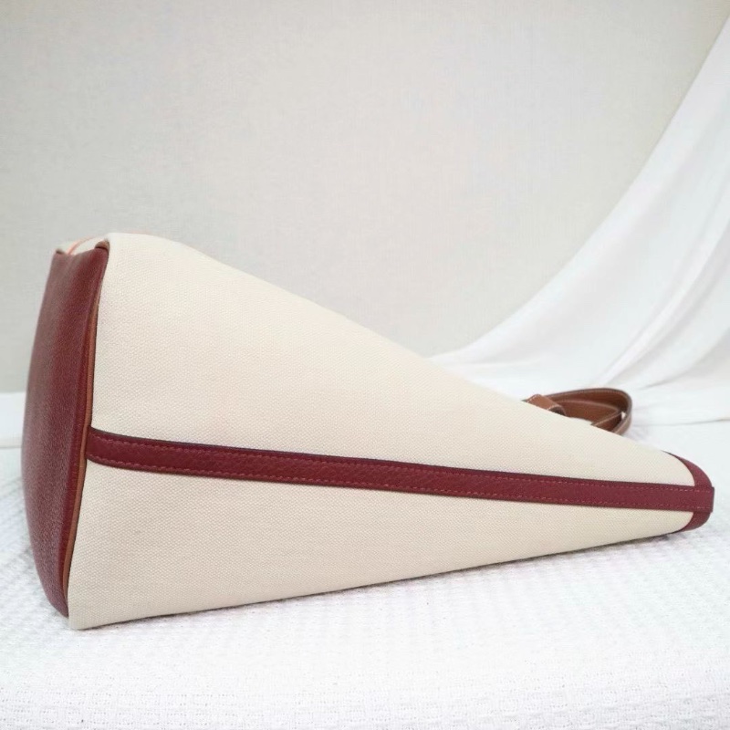 HERMES PURSANGLE 托特包 沙灘包 媽咪包37.5(最寬處53)*35*19 95新 配件塵袋-5