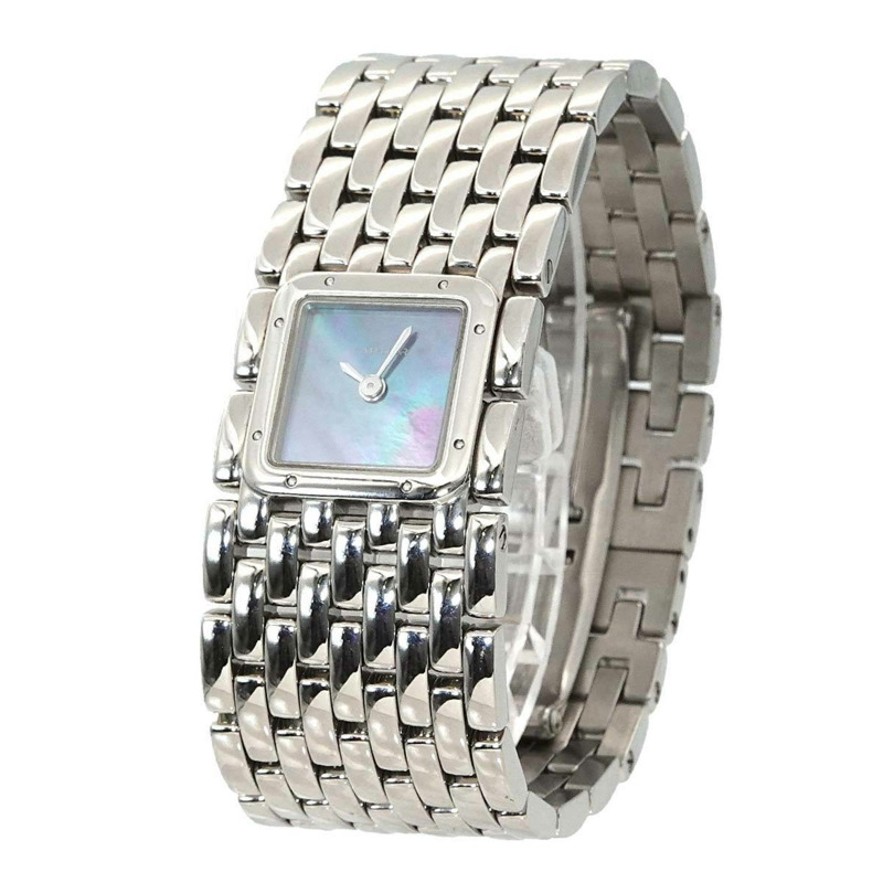 卡地亞 Panthère Ruban W61002T9 女士腕錶 藍色錶殼 石英錶-1