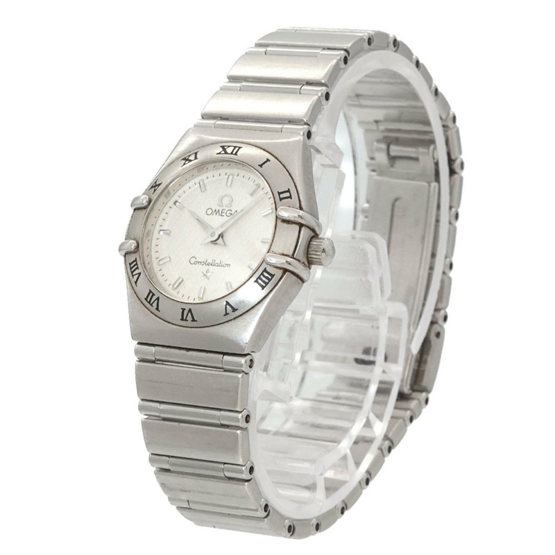 歐米茄星座系列迷你1562 30女錶，銀色，石英錶-1