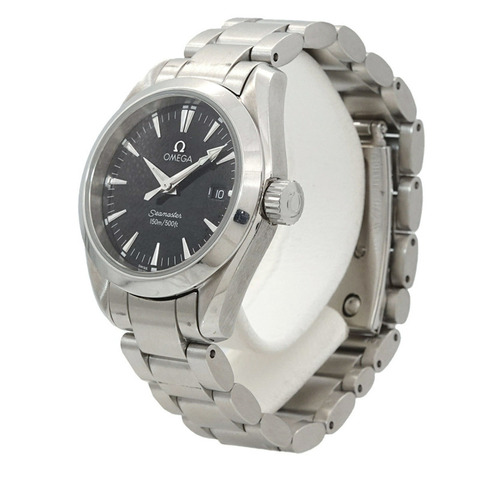 歐米茄海馬系列Aqua Terra 2577 50女錶，日期顯示，黑色，石英錶