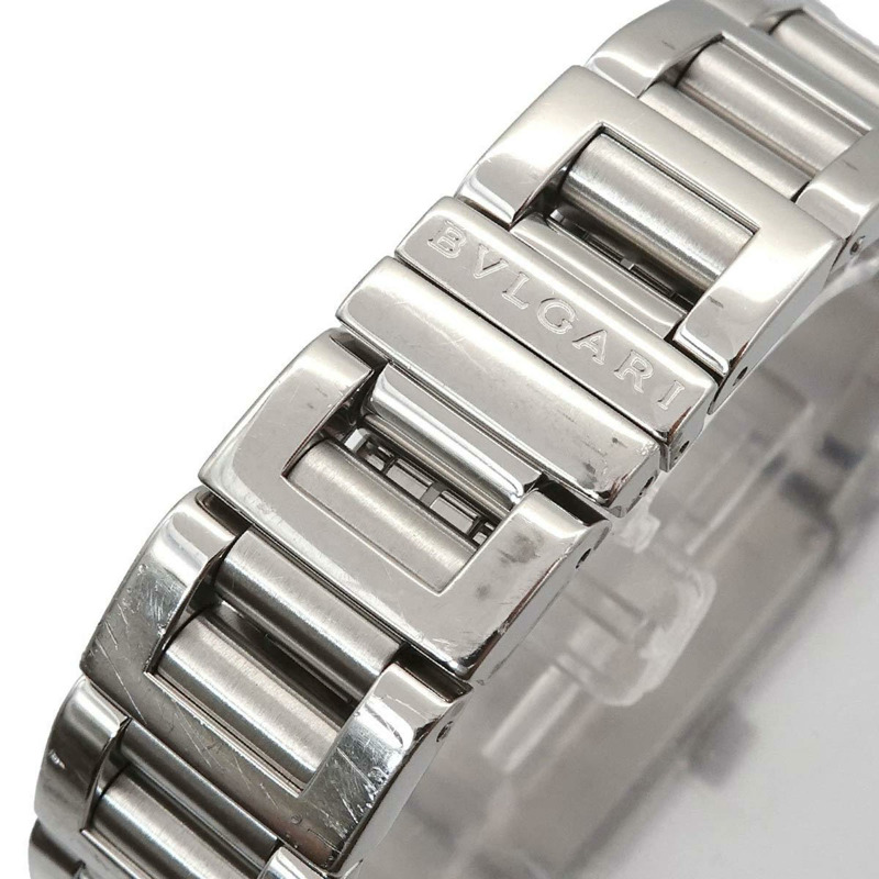 寶格麗 (Bulgari) Rettangoro RT39S 女士腕錶 白色石英錶-4