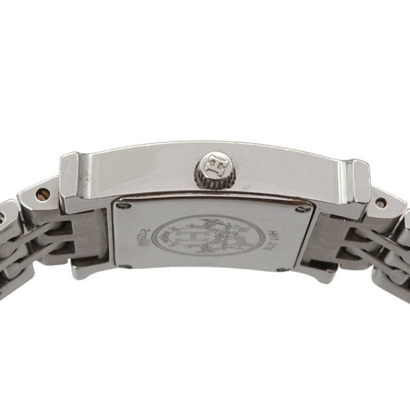愛馬仕 H-Watch HH1 210 女士腕錶 銀色石英錶 H-4