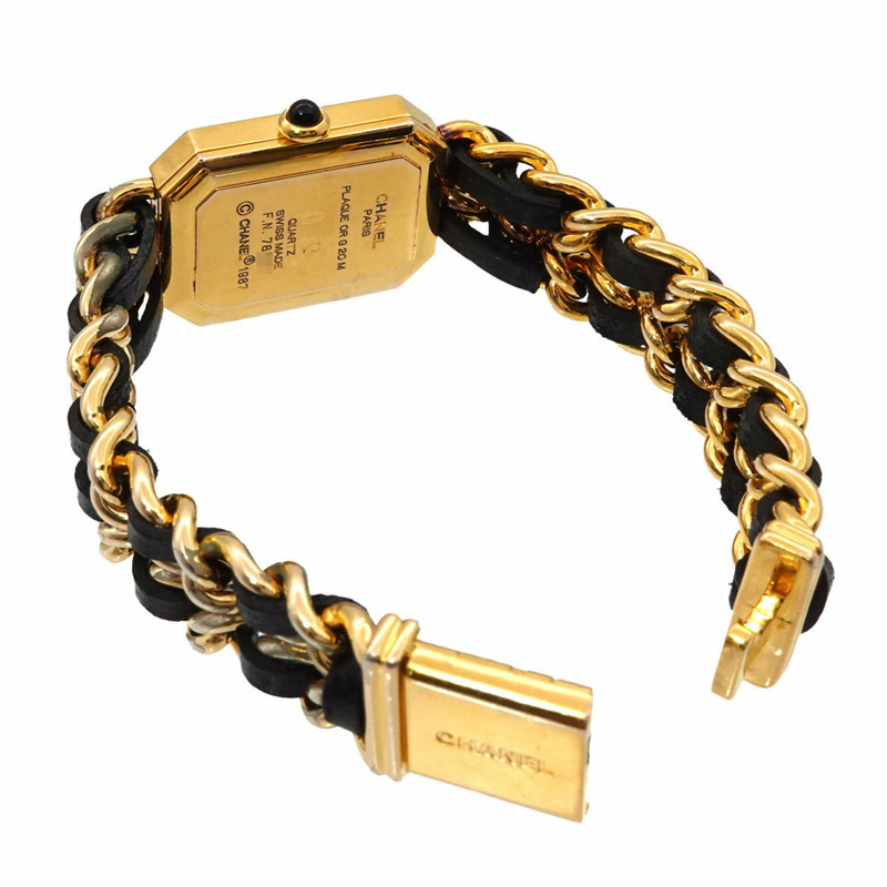 香奈兒 Premiere H0001 女士腕錶,M 碼,黑金配色,石英機芯-2