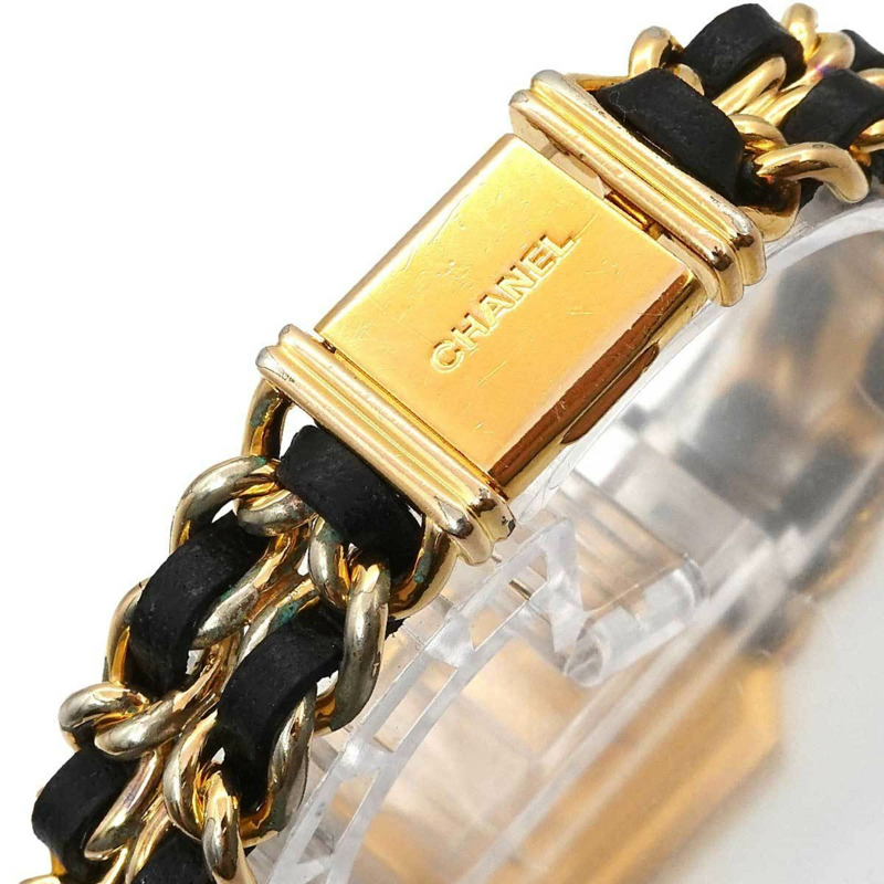 香奈兒 Premiere H0001 女士腕錶,M 碼,黑金配色,石英機芯-4