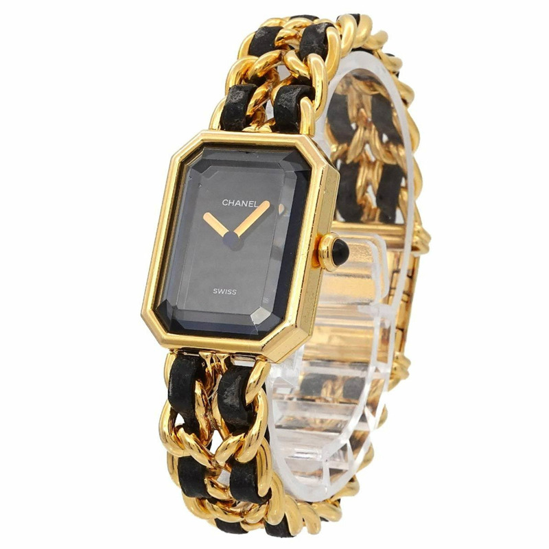 香奈兒 Premiere H0001 女士腕錶,M 碼,黑金配色,石英機芯-1