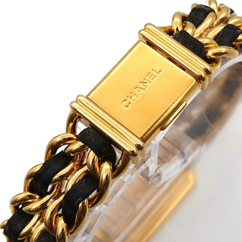 香奈兒 Premiere H0001 女士腕錶,M 碼,黑金配色,石英機芯-5