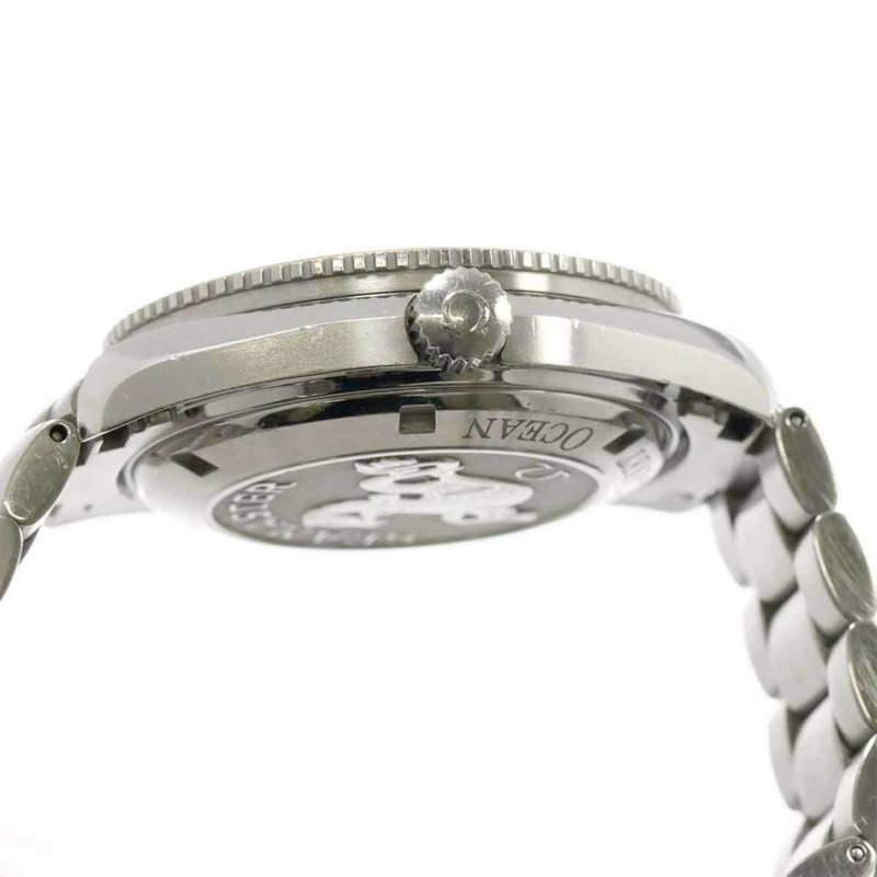 歐米茄海馬系列海洋宇宙同軸天文台認證腕錶 2209 50 男士腕錶,日期顯示,黑色錶盤,自動上鍊機芯-3