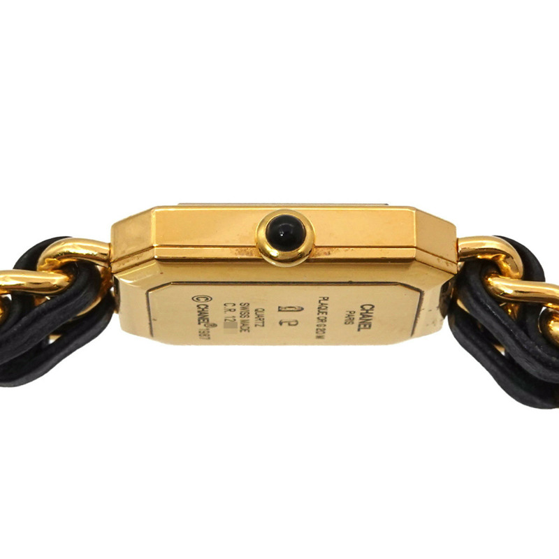 香奈兒 Premiere 大號 H0001 女士腕錶 黑色金石英錶-3