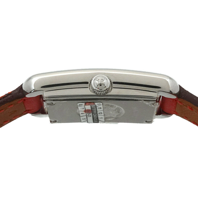 愛馬仕 Nantucket NA2 110 女士腕錶,銀色,石英錶-4