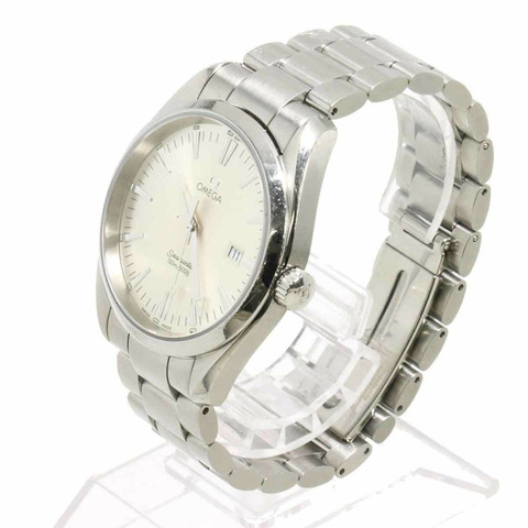 歐米茄海馬系列Aqua Terra 2517 30男士腕錶，日期顯示，銀色，石英錶