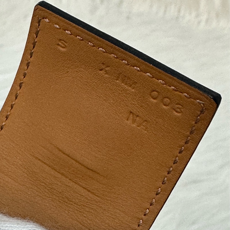 Hermes 黑皮金卯釘 CDC手環-16