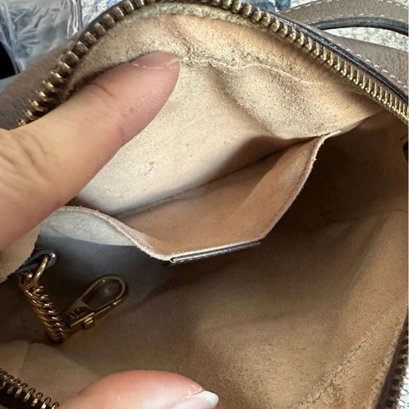 古馳 綠紅綠織帶斜背相機包(烏木色)迷你肩背包 gucci Ophidia GG Supreme-17