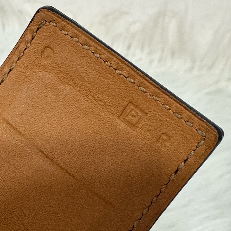 Hermes 紫皮銀釦卯釘手環 CDC-20