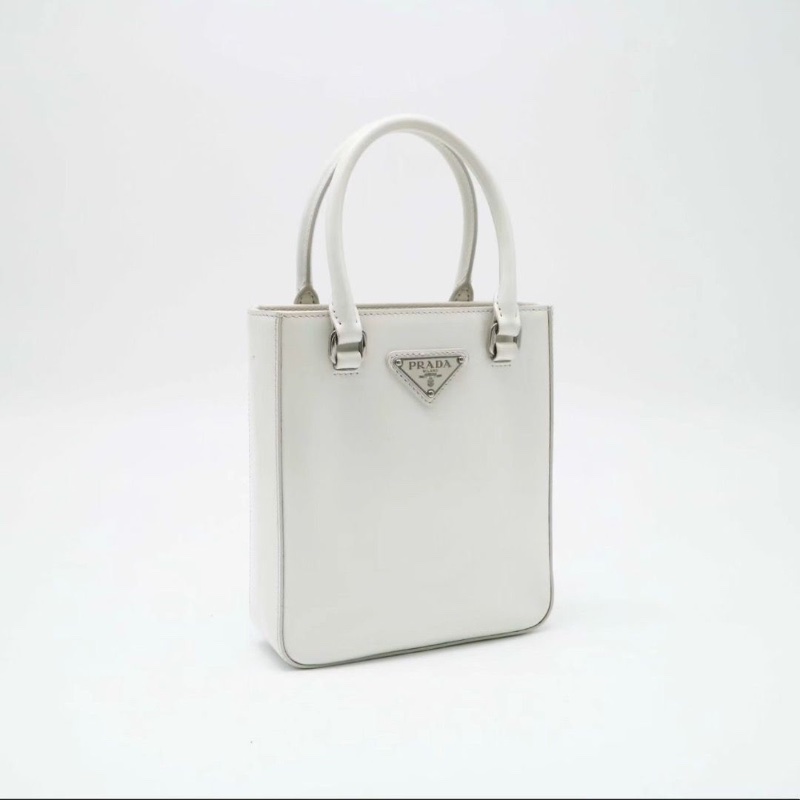PRADA mini tote 迷你托特 琴譜包15*17.5*5 9新 配件塵袋-3