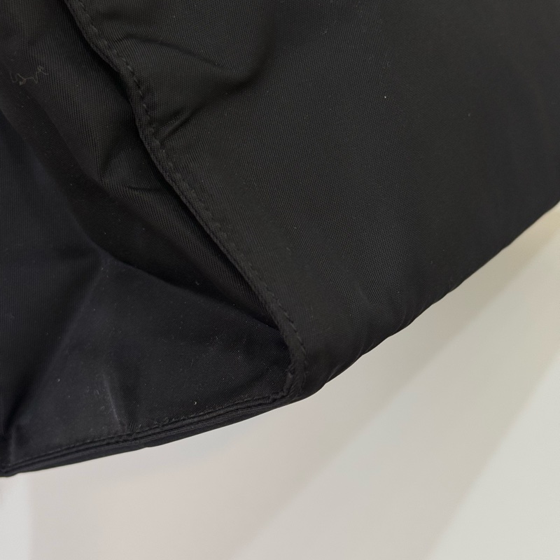 Prada 黑金手柄托特手提包-7