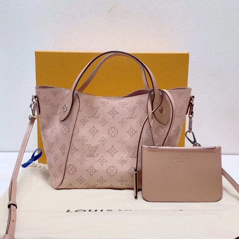 LV Hina月光女神粉色 小號托特包手提斜背包23×21×13cm 9新 配件盒子 塵袋-1