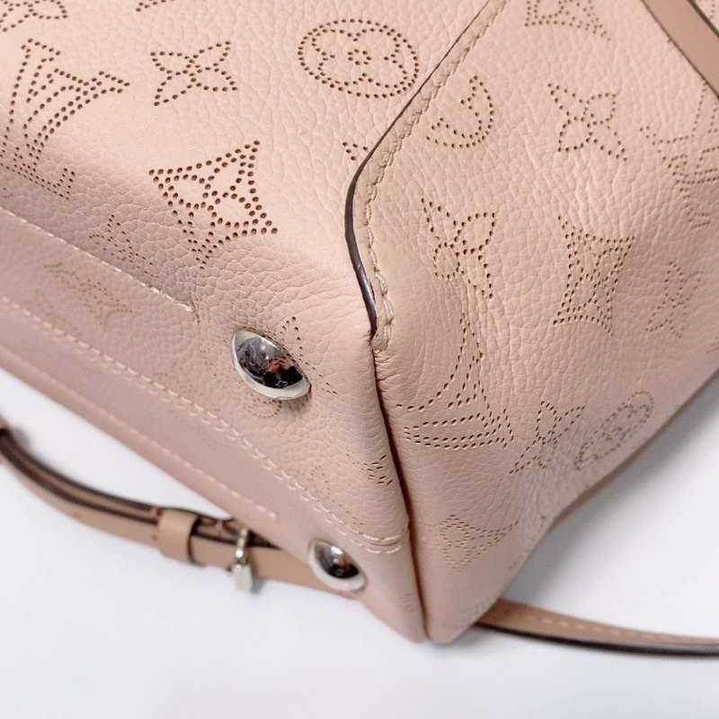 LV Hina月光女神粉色 小號托特包手提斜背包23×21×13cm 9新 配件盒子 塵袋-3