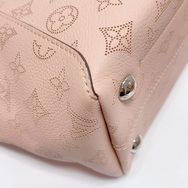 LV Hina月光女神粉色 小號托特包手提斜背包23×21×13cm 9新 配件盒子 塵袋-5