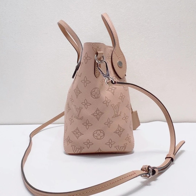 LV Hina月光女神粉色 小號托特包手提斜背包23×21×13cm 9新 配件盒子 塵袋-6