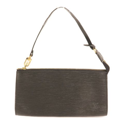 LOUIS VUITTON Epi Pochette Accessories Pouch金扣手挽袋