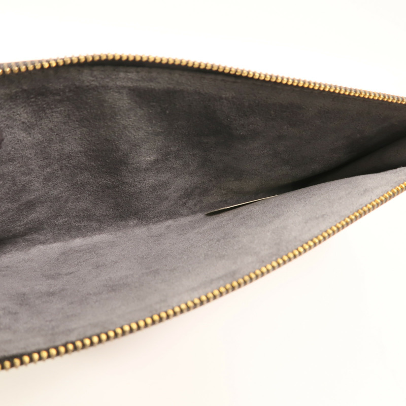 LOUIS VUITTON Epi Pochette Accessories Pouch金扣手挽袋-4
