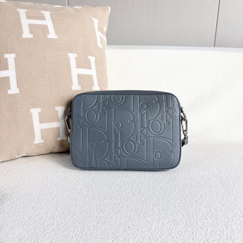 Dior馬鞍三合一斜挎包 深灰色 銀扣 23.5*16.5*4  9新 配件馬鞍子包*2 肩帶 塵袋-2