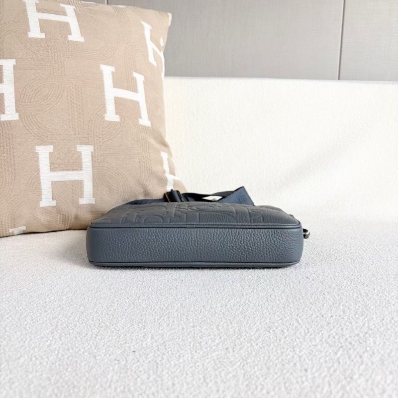 Dior馬鞍三合一斜挎包 深灰色 銀扣 23.5*16.5*4  9新 配件馬鞍子包*2 肩帶 塵袋-5