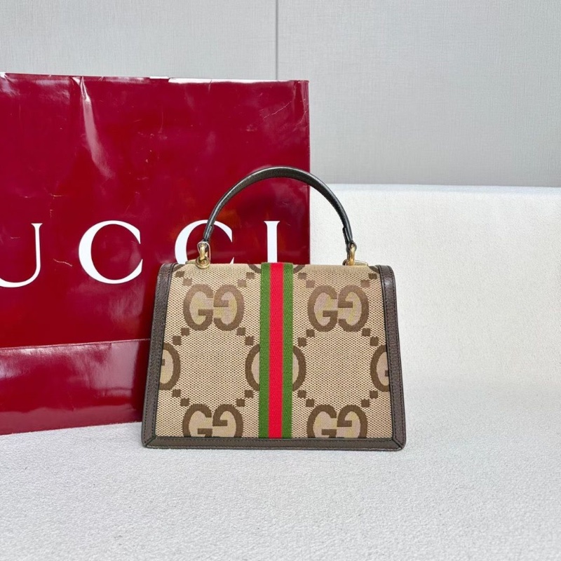 Gucci Ophidia系列手提斜背包25*17*6  9新 配件肩帶 塵袋-2