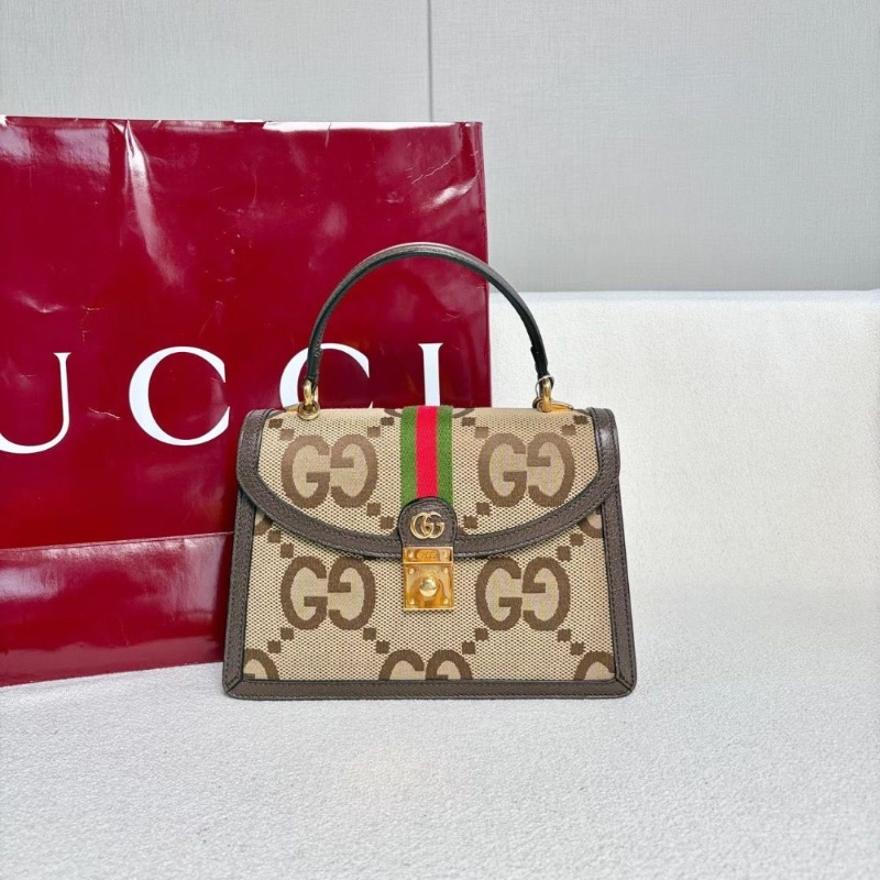 Gucci Ophidia系列手提斜背包25*17*6  9新 配件肩帶 塵袋-3