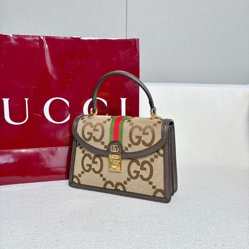 Gucci Ophidia系列手提斜背包25*17*6  9新 配件肩帶 塵袋-4