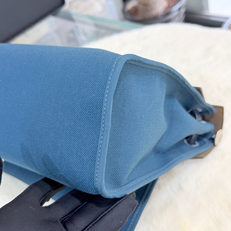 Hermes 愛馬仕 銀扣Herbag31 單肩手提斜挎包-6