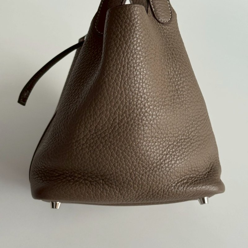 99新🆕 Hermès 愛馬仕 Picotin 22 大象灰金釦-12