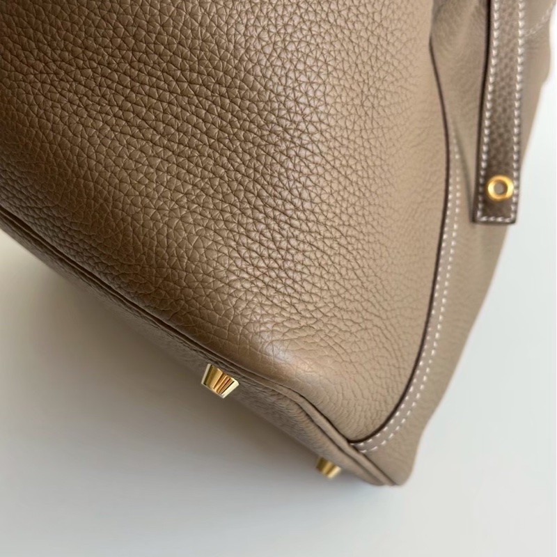 99新🆕 Hermès 愛馬仕 Picotin 22 大象灰金釦-11