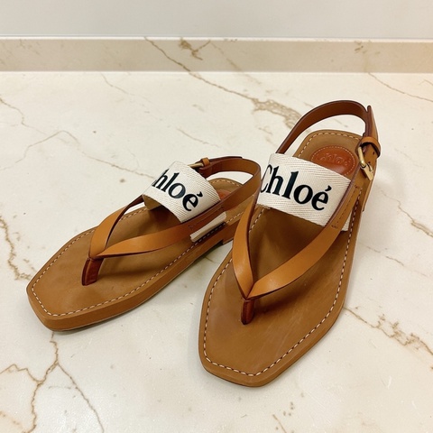 莉亞精品♡Chloe鞋款37 涼鞋 二手
