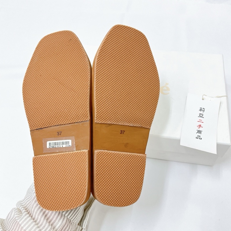 莉亞精品♡Chloe鞋款37 涼鞋 二手-10