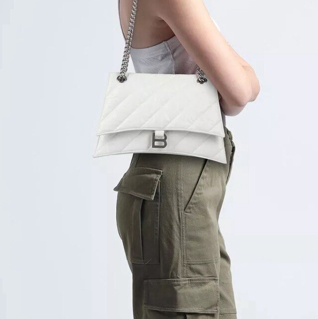 Balenciaga Crush Medium Bag巴黎世家中號沙漏包-1