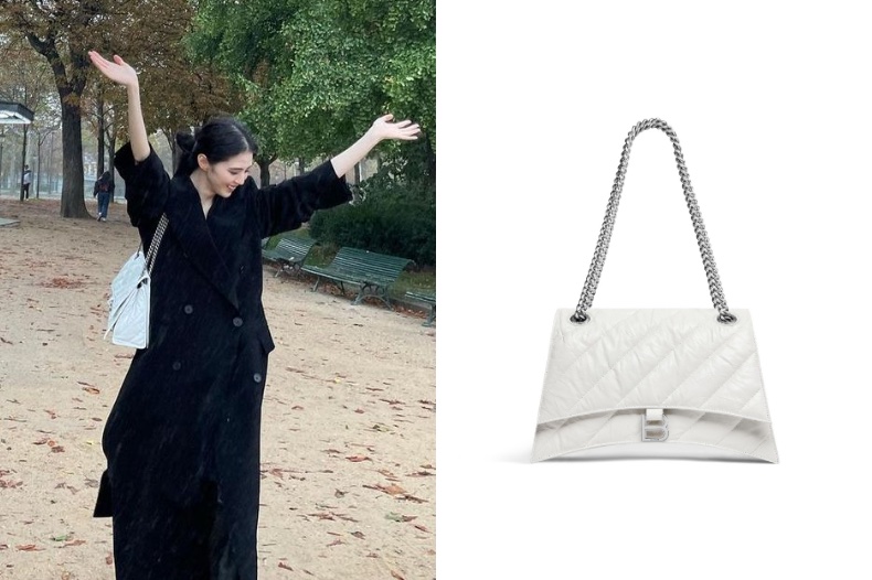 Balenciaga Crush Medium Bag巴黎世家中號沙漏包-4