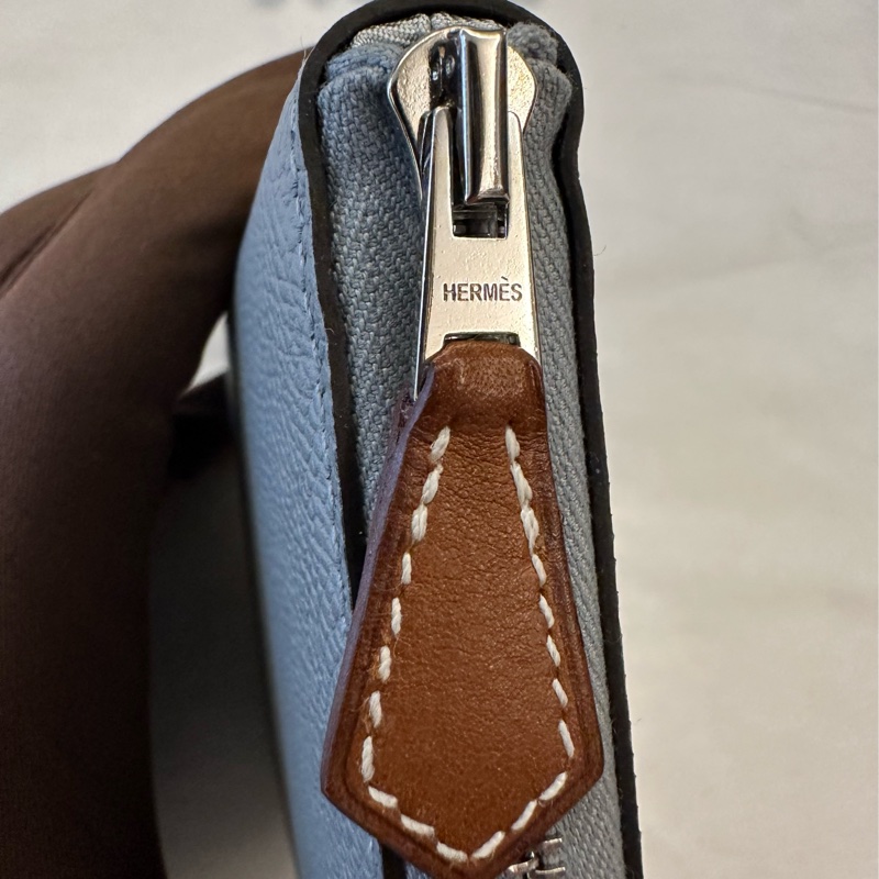 Hermes Silk’In絲巾短夾-1