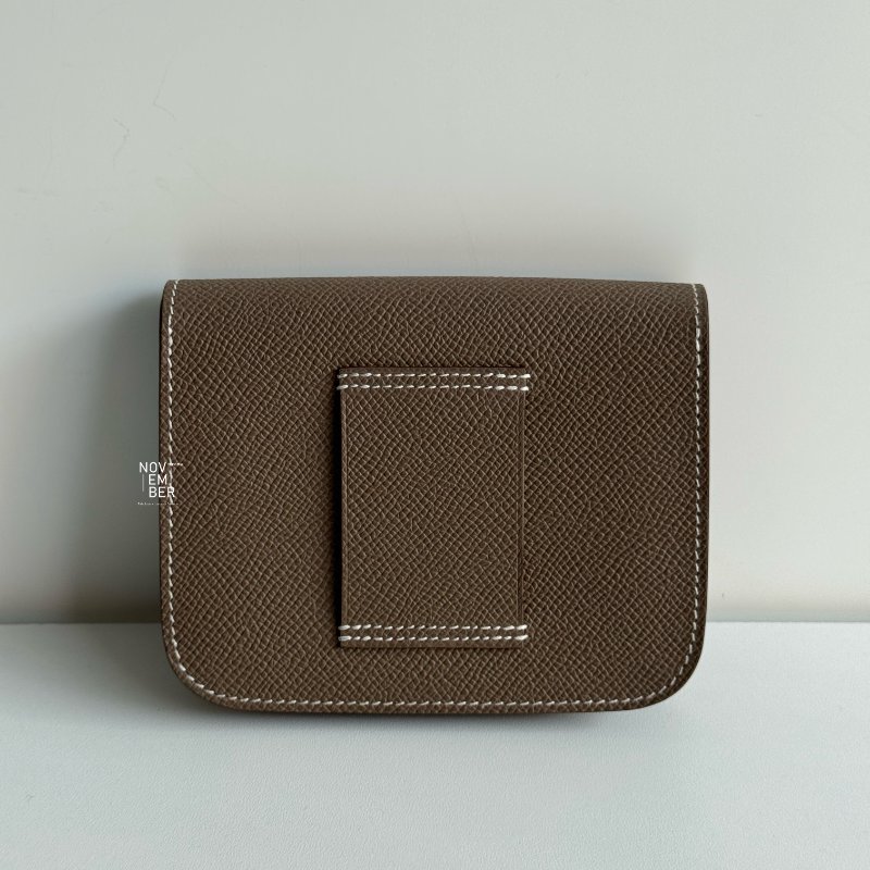 閒置新🫰🏻 Hermès 愛馬仕 Constance Slim 大象灰銀釦-5