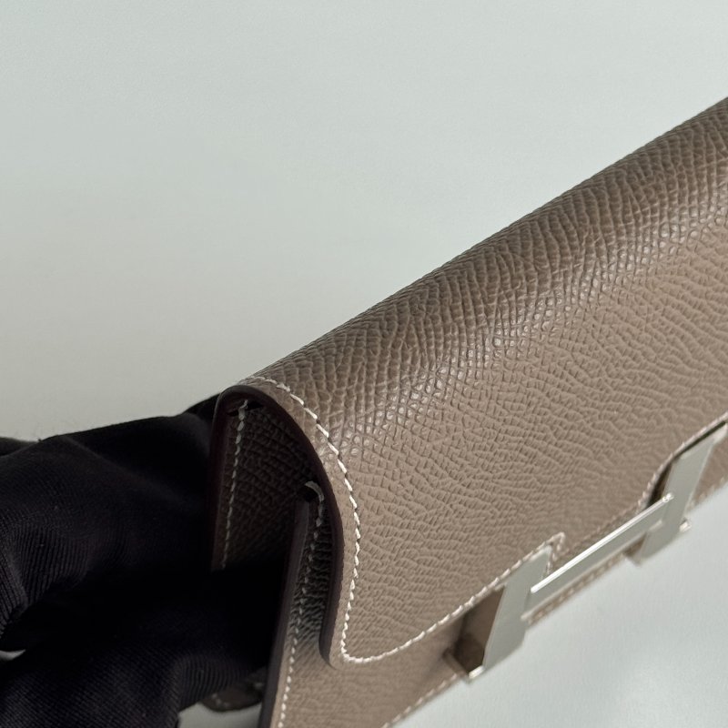 閒置新🫰🏻 Hermès 愛馬仕 Constance Slim 大象灰銀釦-7