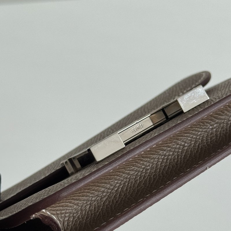 閒置新🫰🏻 Hermès 愛馬仕 Constance Slim 大象灰銀釦-10