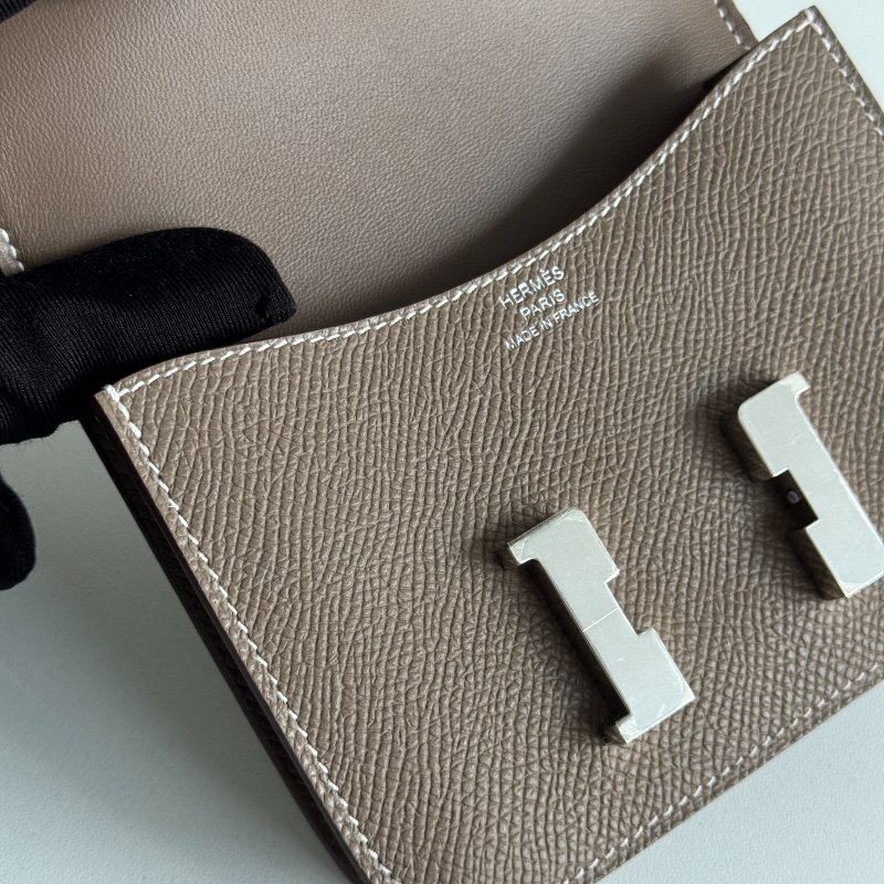 閒置新🫰🏻 Hermès 愛馬仕 Constance Slim 大象灰銀釦-12