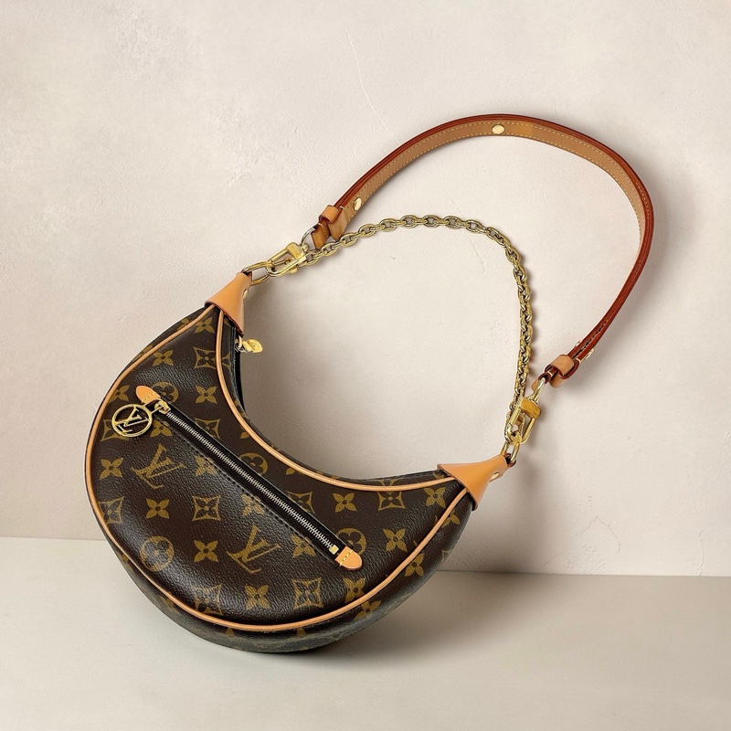 莉亞精品♡ LV M81098 老花月亮包 二手-0