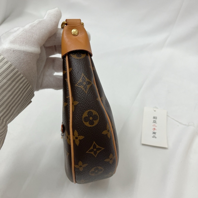 莉亞精品♡ LV M81098 老花月亮包 二手-10