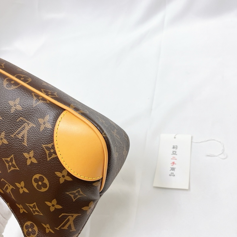 莉亞精品♡LV M45832 老花牛角包 二手-10
