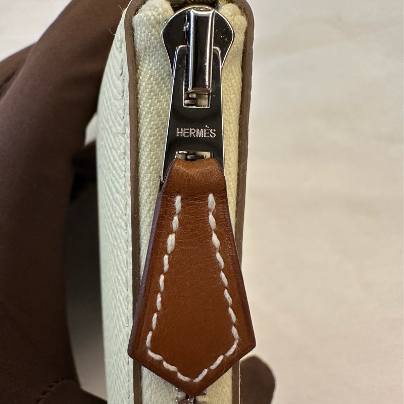 Hermes Silk’In絲巾短夾-1