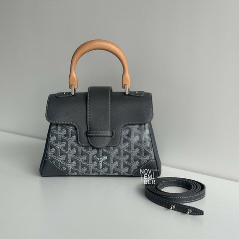 99新🆕 Goyard 戈雅 Saigon Mini 迷你西貢包 灰色
